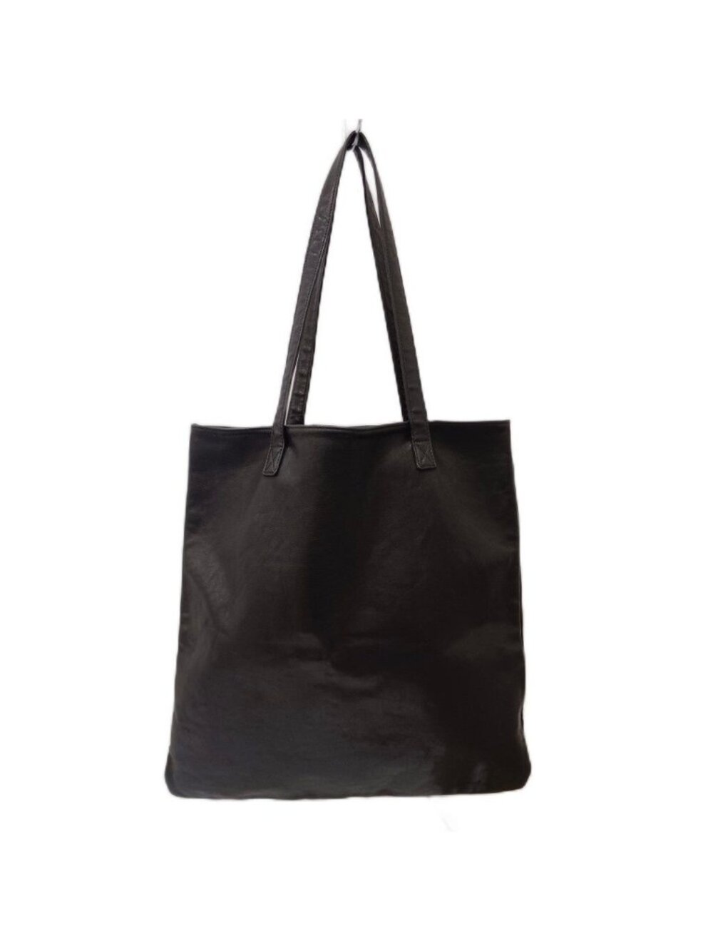 Saint Laurent Paris Tote Shoulder Bag Leather Black